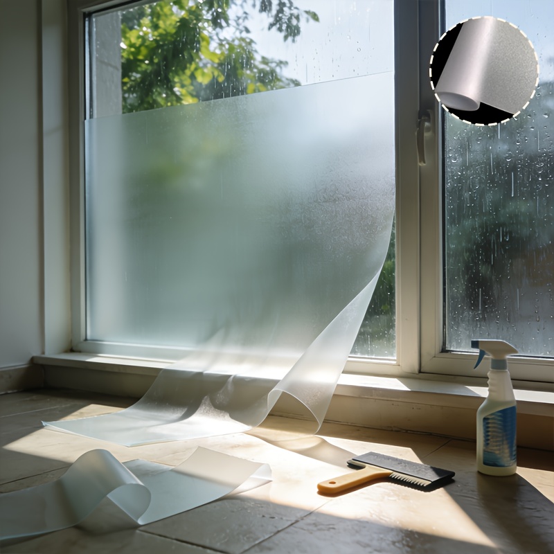 Privacy Screen Protector - Film Jendela Privasi Matte Frosted, Perekat
