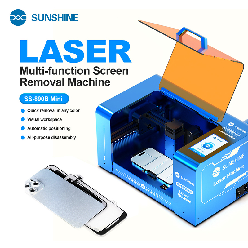 Screen Protector Cutter - Mesin Penghapus Layar Laser Mini SUNSHINE