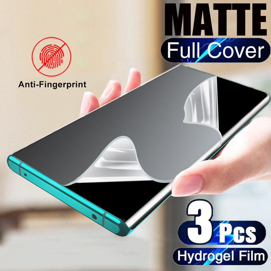 Realme Gt 6 - 3 Buah Film Hidrogel Matte UNTUK
