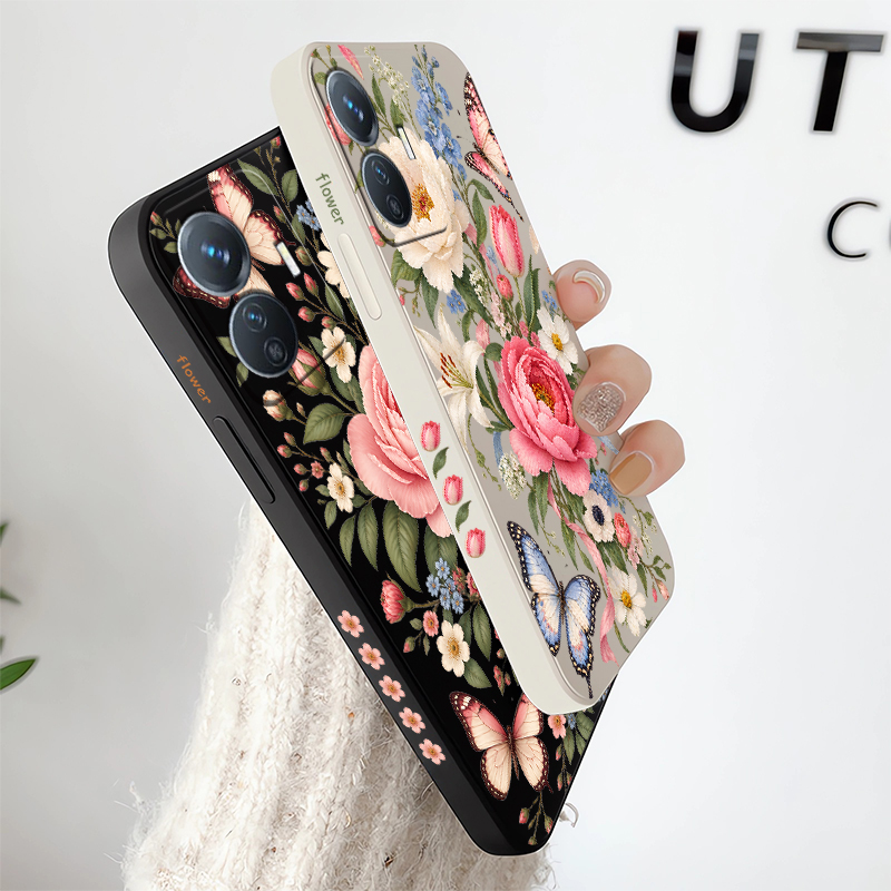 Casing Bunga Kupu-kupu untuk V - Vivo Y28 ulasan dan harga