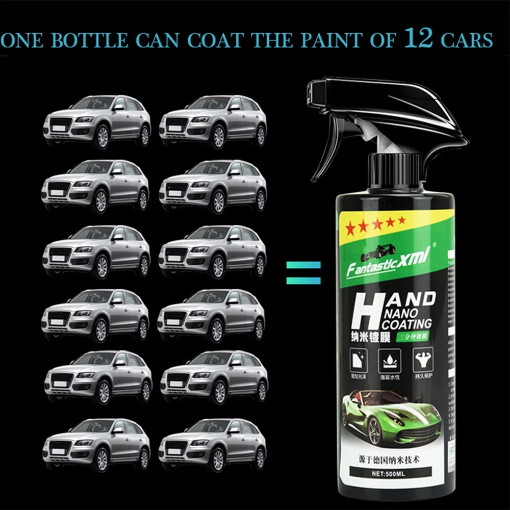 Lapisan mobil keramik Nano 500 - Nano Liquid Coating ulasan dan harga