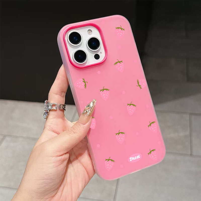 Casing Ponsel Motif Stroberi M - Xiaomi Redmi Note 13 ulasan dan harga