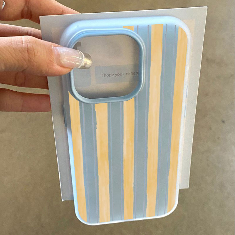 Casing Ponsel Bergaris Kuning  - Samsung Galaxy A55 ulasan dan harga