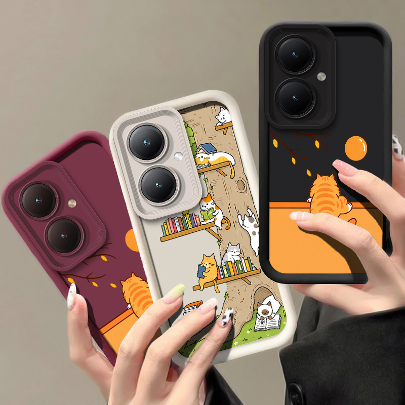 Casing Telepon Kucing Lucu dan - Vivo Y28 ulasan dan harga