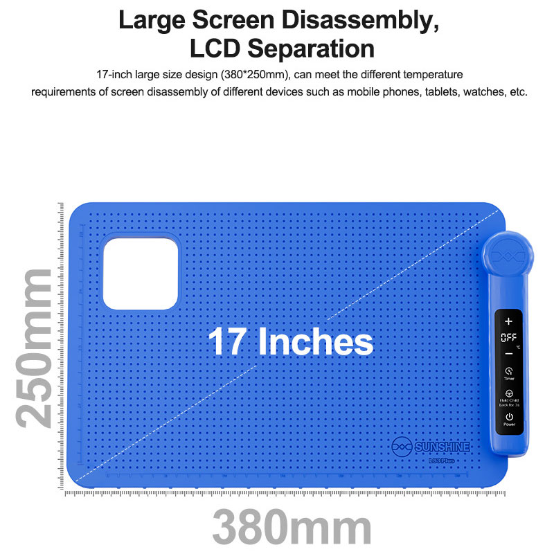 SUNSHINE LS3 PLUS 17 Inci Pemi - Screen Protector Cutter ulasan dan harga
