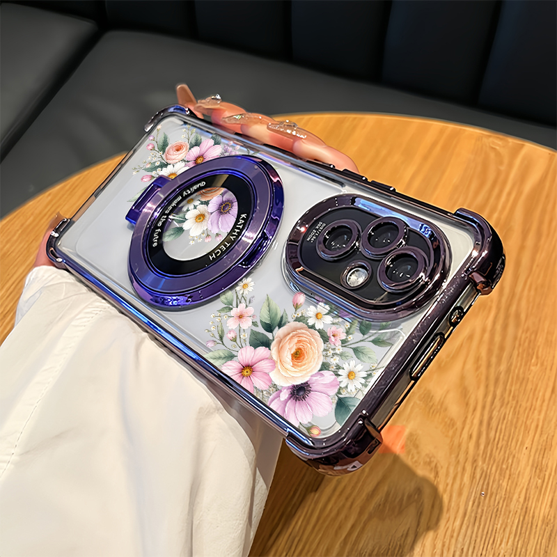 Casing Telepon Motif Bunga Kec - Oppo Reno 12 ulasan dan harga